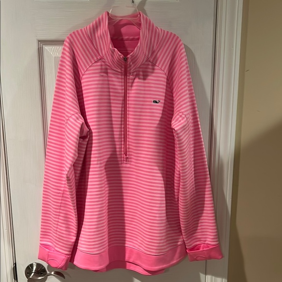 Vineyard Vines Pink Striped Performance Shep Shirt - Picture 1 of 5